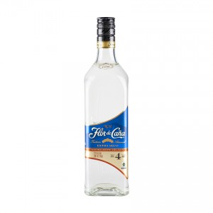 FLOR DE CAÑA Extra-Seco - Weißer Rum, 4 Jahre, 700ml, 40% vol.